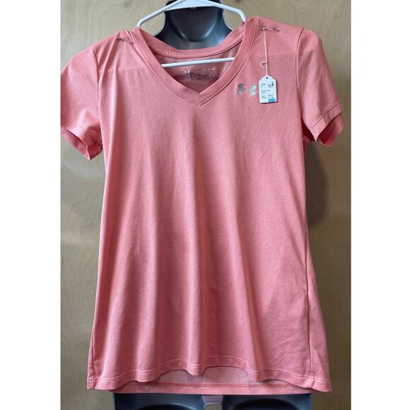 Coral Underarmour T-Shirt - Picture 1 of 3